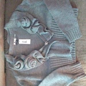 Brand new Gray rovel.size medium sweater